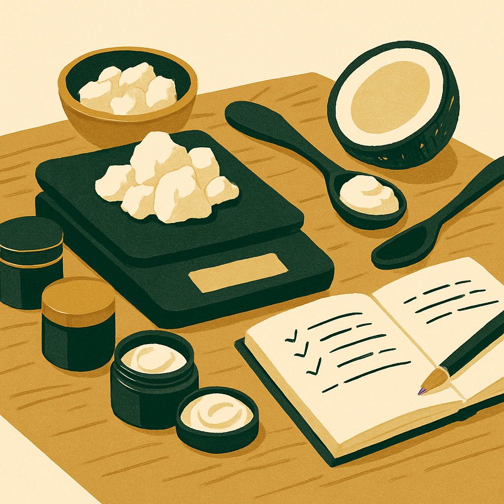 Learn how to calculate handmade product materials cost from your recipe — with a real worked example showing batch cost, yield loss, and per-unit math.