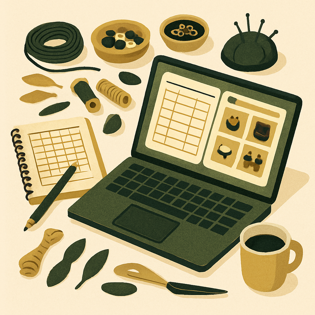 A step-by-step guide to migrating handmade inventory from spreadsheets to software — clean data, test imports, and cut over without losing anything.